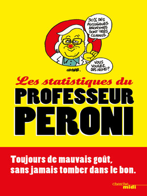 cover image of Les statistiques du professeur Peroni